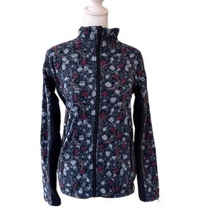 NWOT Kari Traa floral Zip Fleece​